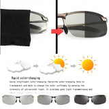 Photochromic Driving Sunglasses Men Polarized