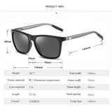 Polarized Unisex Sunglasses Square
